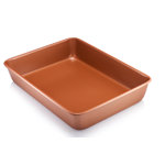Gotham Steel Rectangular 10x7 Aluminum Non-Stick Baking Pan