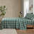 4 PCS Sheet Set Green Plaid-124095050