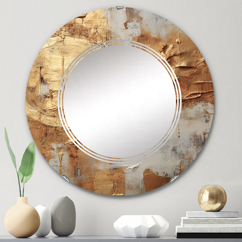 Circle Mirror, 24" x 24"