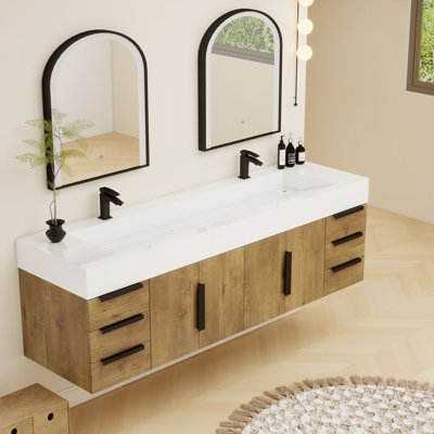Meuble-lavabo simple mural 72 po Jessica