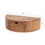 Gambell 40cm W Solid Wood Bedside Table