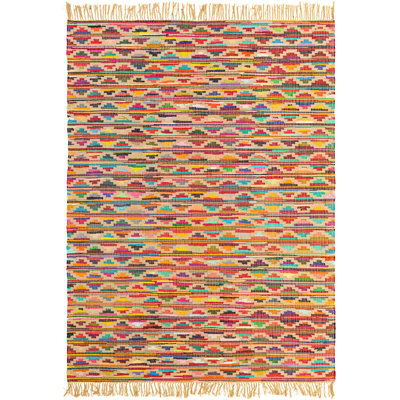 Cotton Geometric Indoor Rug
