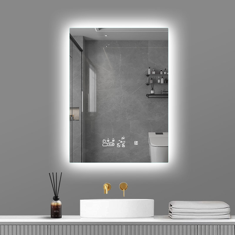 Flat Wall Mirror, 28" x 20"