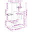 117 cm H Cat Tree / Condo-2096651662