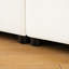 Élégant canapé 2 places en chenille avec siège de rangement repose-pieds, dossier cylindrique et accoudoirs, offrant un rangement caché et une flexibilité modulaire pour la vie moderne-1425702640