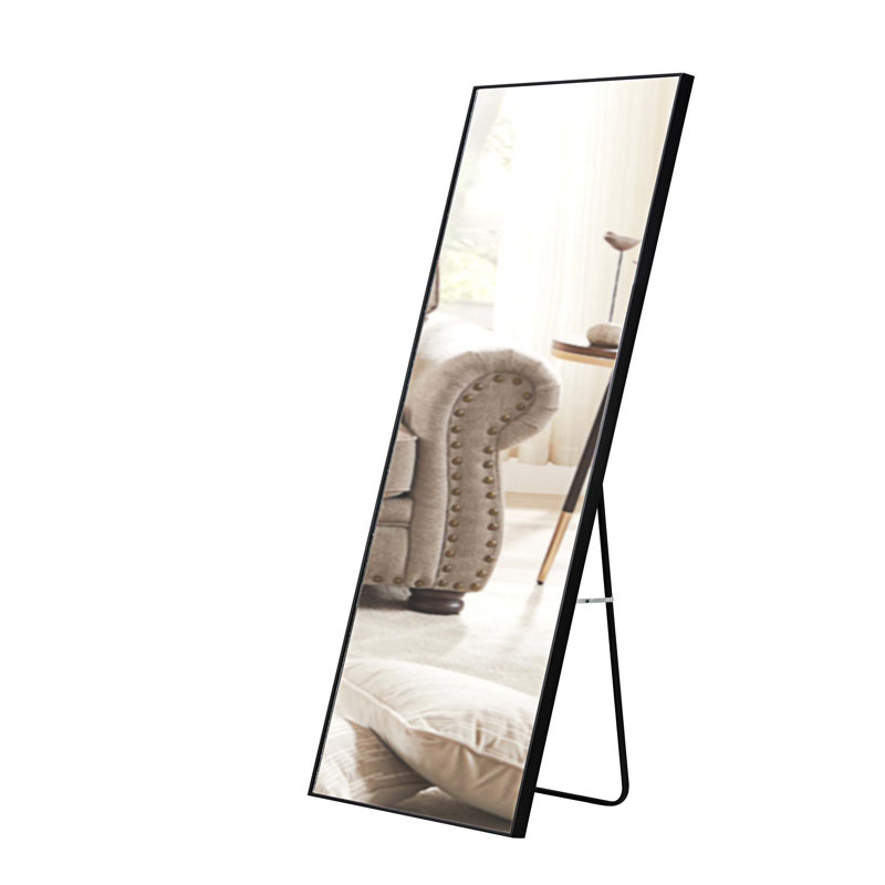 Mirror, Black, 63" x 19"