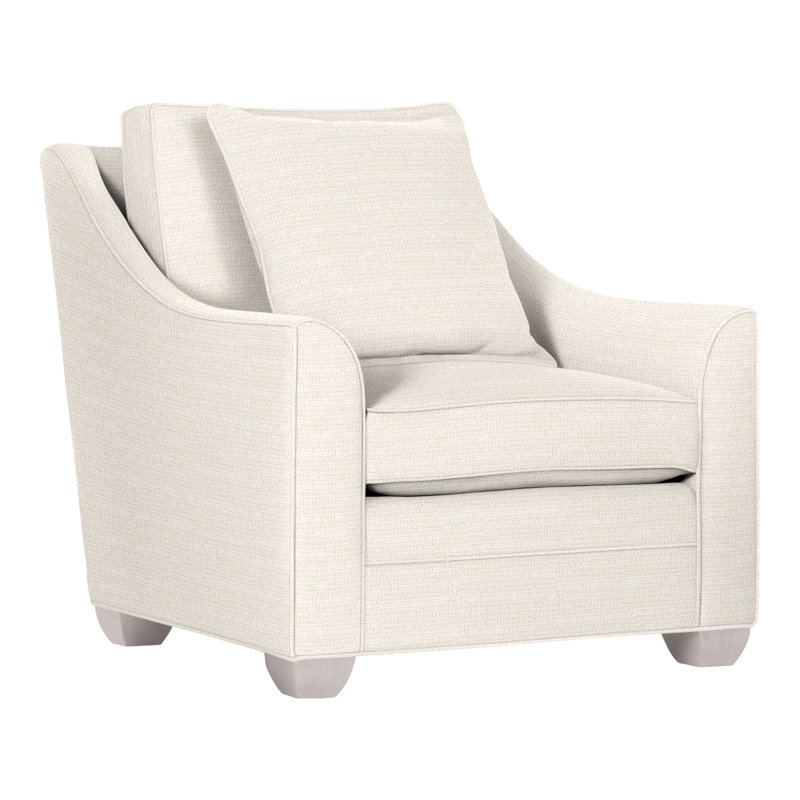 Chaise 37,5 po Nicholas, Perigold dans la boucle sel de mer, Gris tourterelle