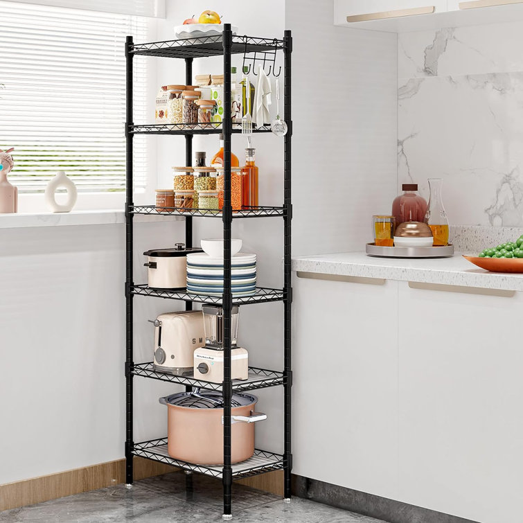 Rebrilliant Marther 16.54'' W Metal Shelving Unit - Wayfair Canada