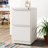 15'' Wide 2 -Drawer Mobile Steel File Cabinet-1213363265