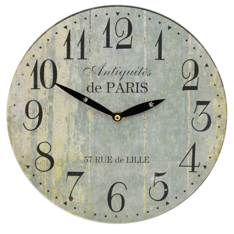 Highfill Wood Wall Clock