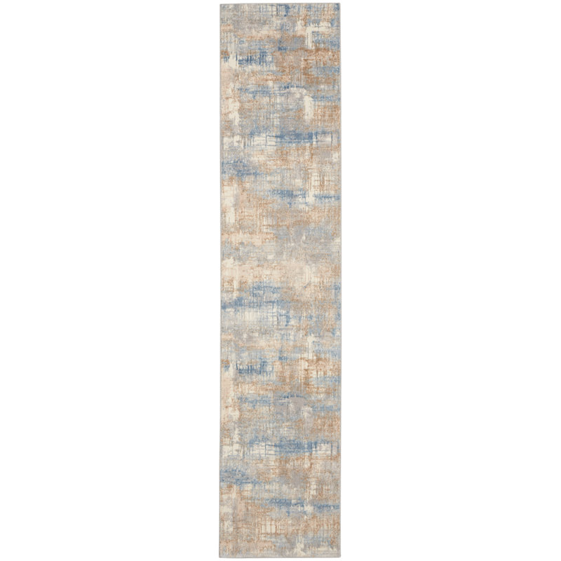 Southwestern Indoor / Outdoor Rug, Runner 2'3" x 10'
