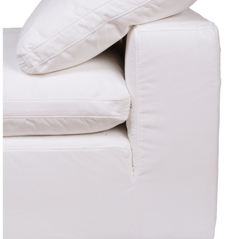 Clay Slipper Chair, White Livesmart®