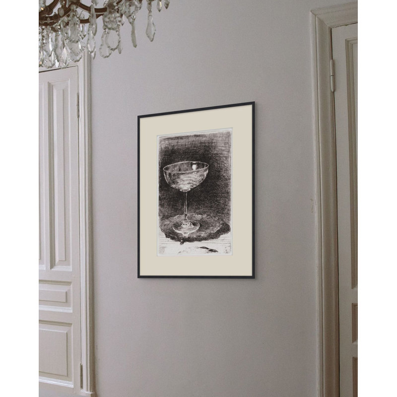 Cocktail Glass 1 Print, 31.5" H x 25.5" W