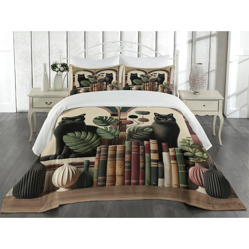 Polyester Coverlet, King Coverlet + 2 Standard Shams