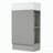 18.6 " W Free Standing Wall Mounted 1 Single Vanity Bathroom Vanity With Ceramic Top-1887122750