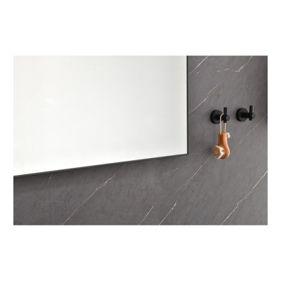 84 x 36 Inch LED Backlit Bathroom Mirror with Aluminum Frame, Wall Mounted Vanity Mirror, Anti-Fog, Memory, 3 Colors, Stepless Dimmable