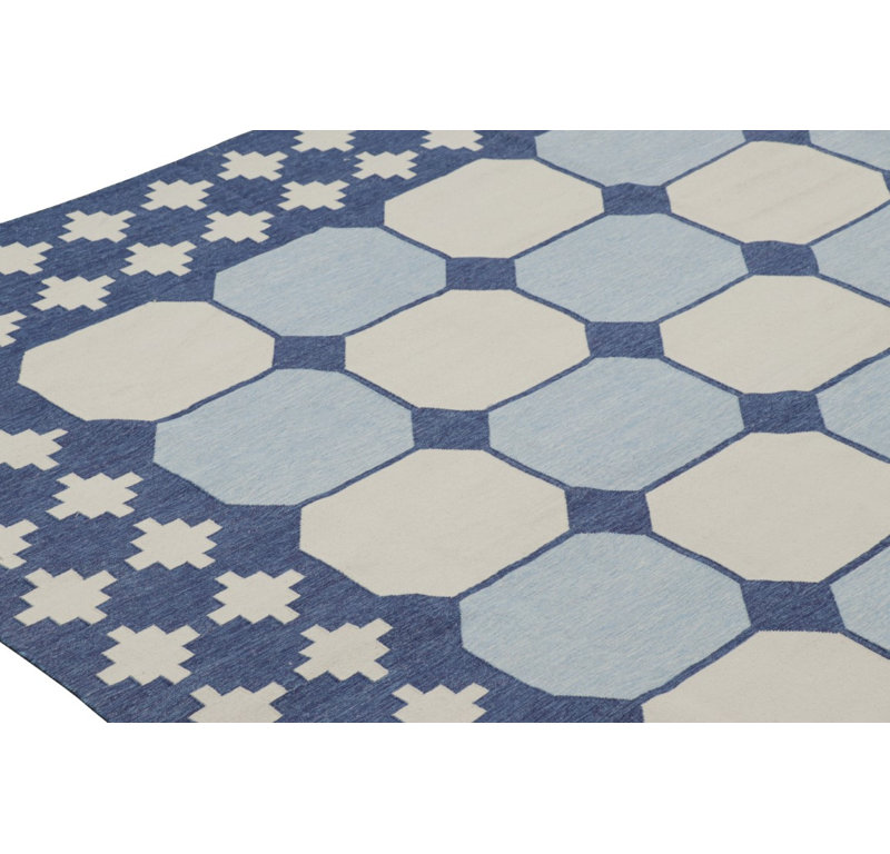 Hand Woven Cotton Area Rug, Rectangle 12' x 15'