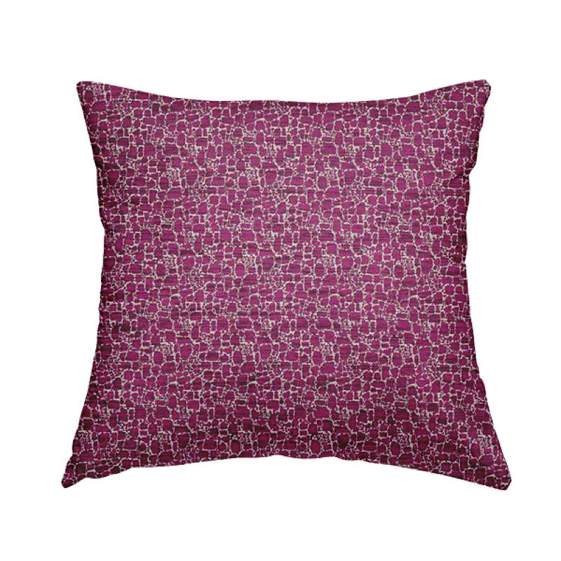 Enas Geometric Square Cushion, 43cm H x 43cm W x 5cm D, Pink
