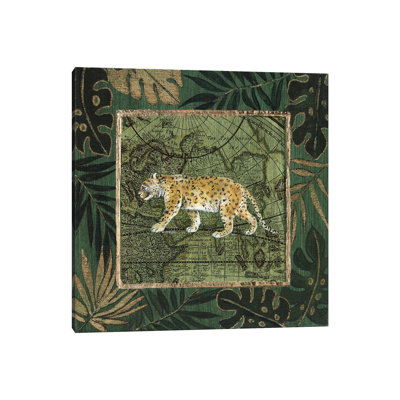 «Jungle Leopard» par Tava Studios - peinture sur toile tendue