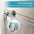 44–48" W X 76" H Modern Frameless Double Sliding Shower Door Tempered Glass And Stainless Steel Hardware, Brushed Nickel-128500882