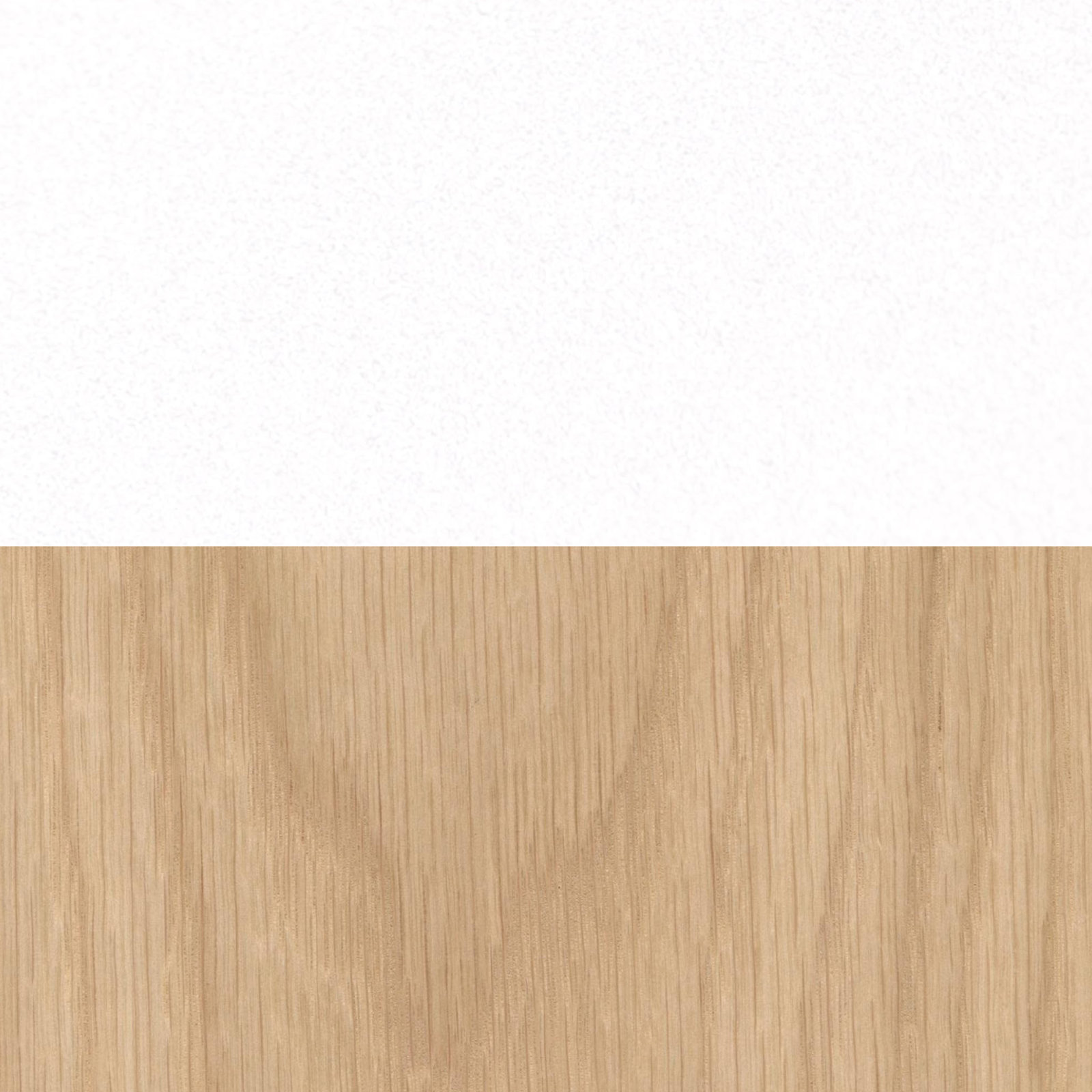 Shiloh Transparent Vanity Light, White/White Oak, 1