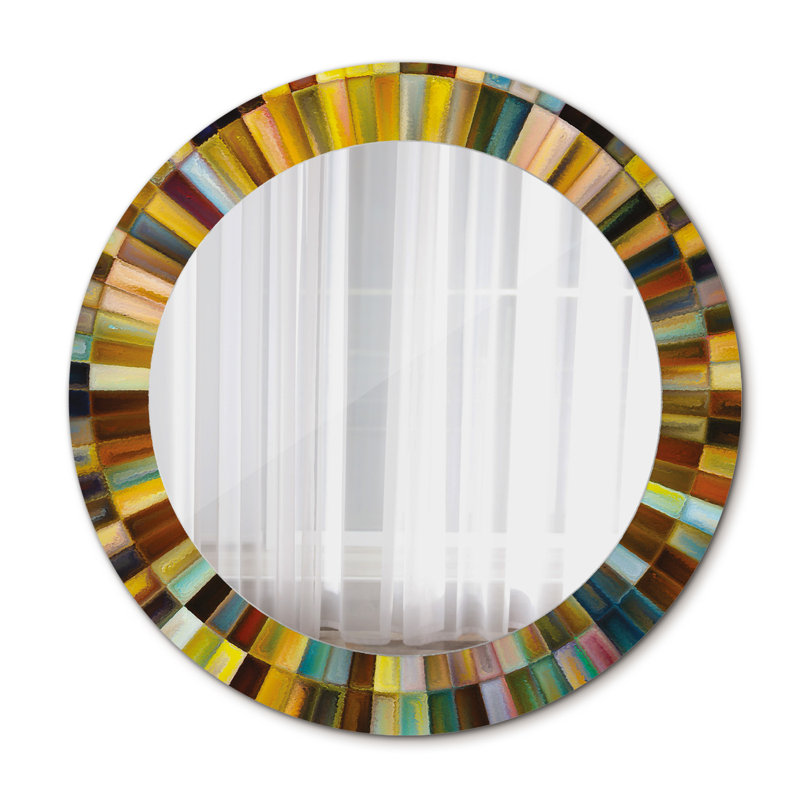 Huldar Glass Flat Wall Mirror