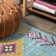Bostwick Tribal Love Geometric Light Blue/Multi Rug