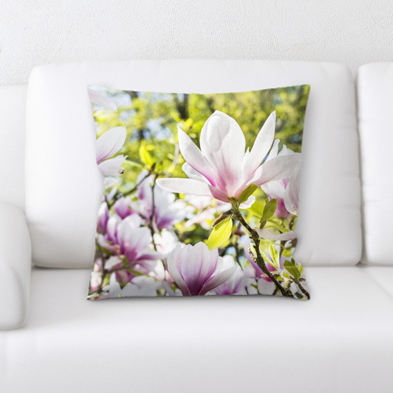 Coussin décoratif fleur