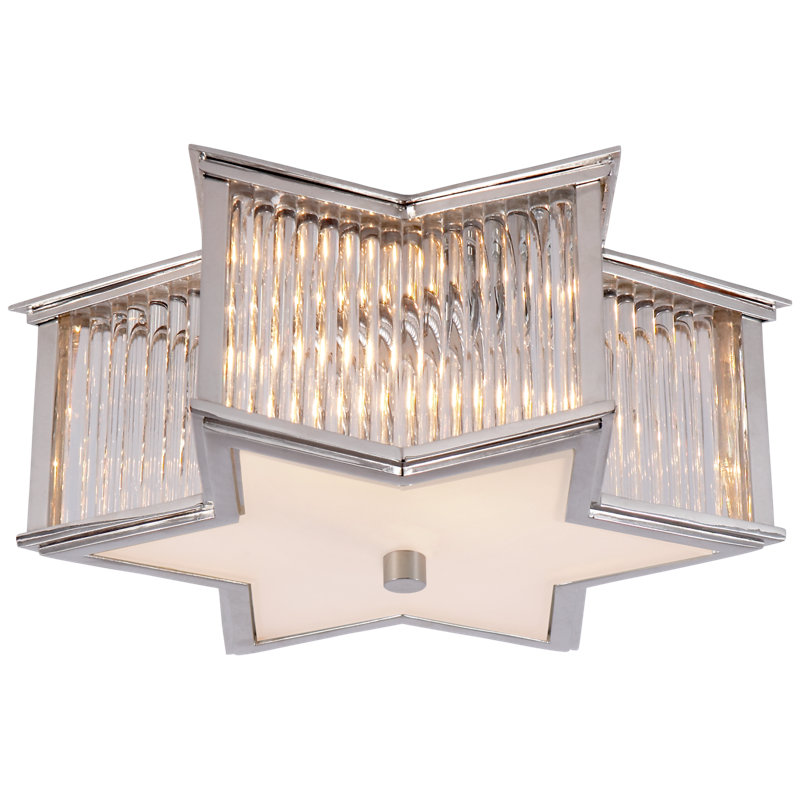 Sophia 2 - Light Flush Mount, Polished Nickel