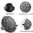 4.72" Shower Head - High 6-setting, Large Coverage, Rust , 1.8 Gpm 6 Spray Patterns, Rustproof,-115813972