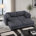Dark Gray Chenille