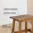 Imauri 18'' Tall Solid Wood Stool