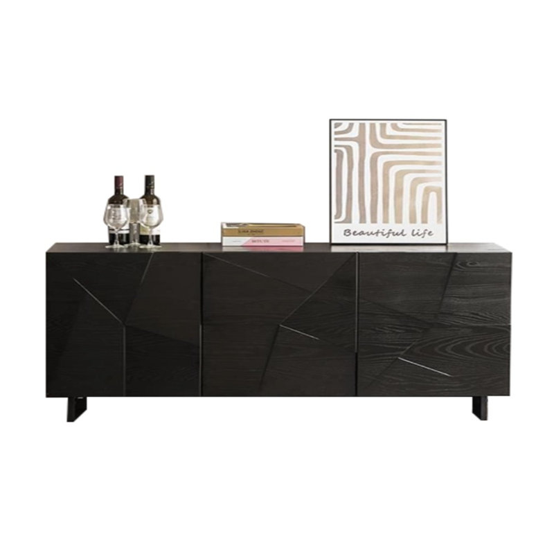 Armoire d'appoint en bois massif clair