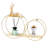 Mcalpin 1 Piece Circle Metal Floating Shelf-477797086