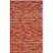 Ferrera Striped Handmade Flatweave Rust Area Rug-817812206
