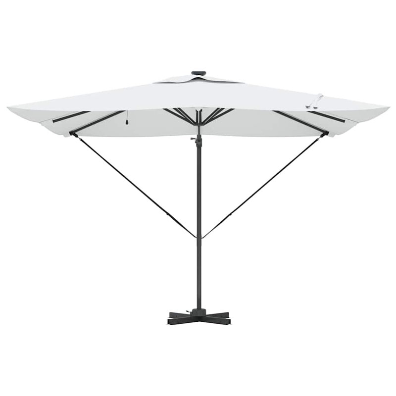 Cantilever Parasol, 270cm H x 285cm W x 285cm D, Light Grey