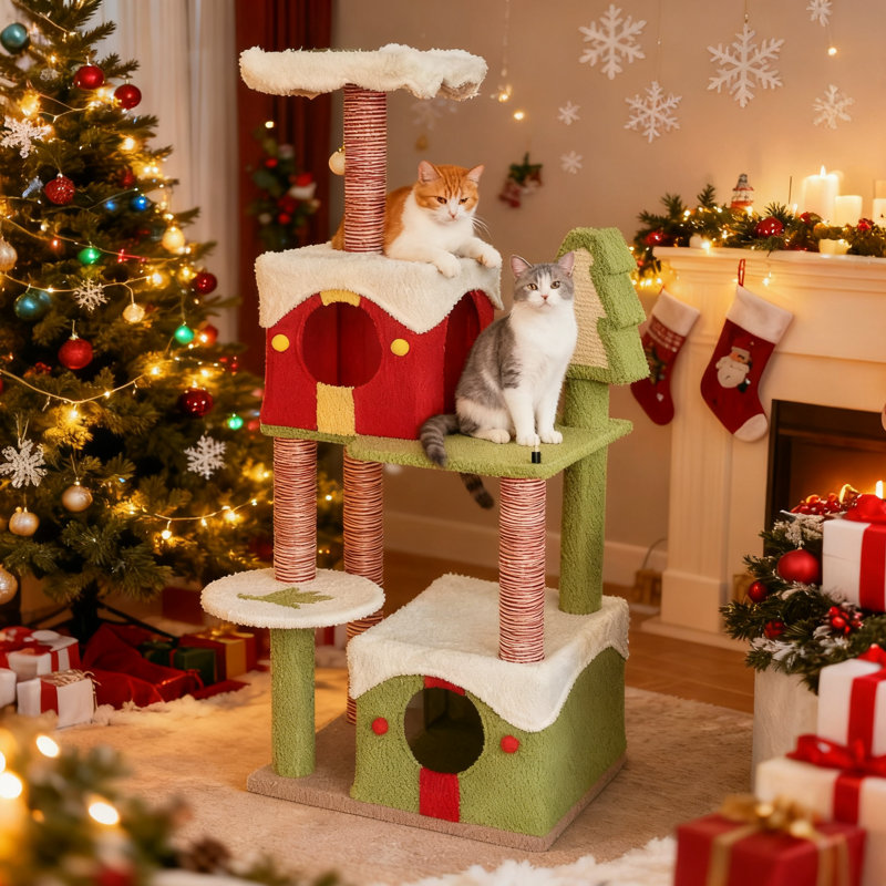 Arbre à chat Festive