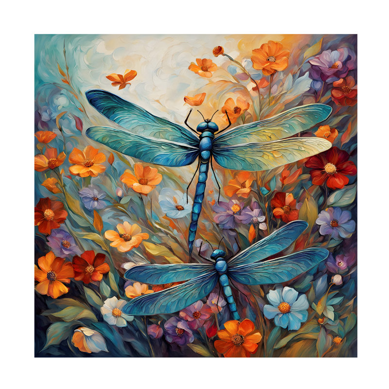 Art sur toile Tina Lavoie, H 14 po x l 14 po