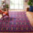 Isabea Ikat Pink Area Rug-19816126