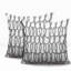Ensemble de 2 coussins réversibles intérieur / extérieur Iva Scribbles-129180001-129179989