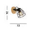Virgnia Solid Wood Wall Spotlight