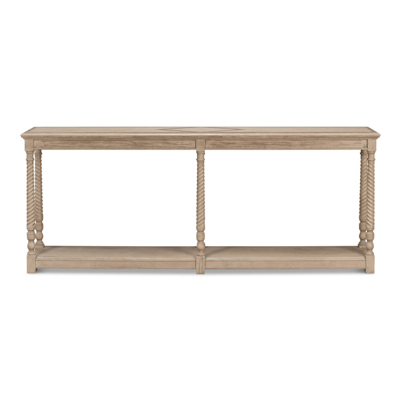 Equestrian 80'' W Solid Wood Console Table