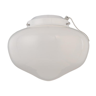 8.25'' 1 - Light Schoohouse Ceiling Fan Light Kit