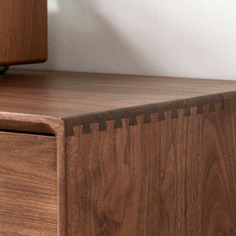 Creative Solid Wood TV Stand
