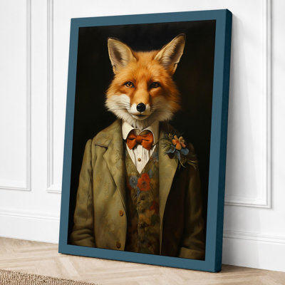 Dapper Fox Portrait Eclectic - Print
