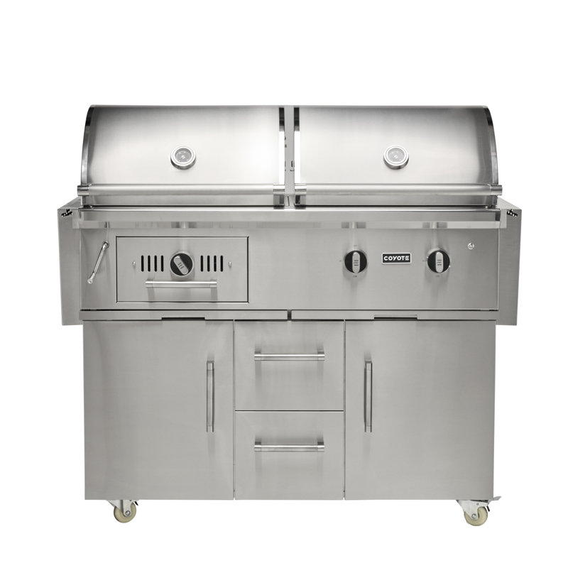 Coyote Outdoor 50" Built-In NG Grill, Natural Gas