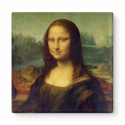 Mona Lisa (vers 1503-1519) - Art mural carré sur toile