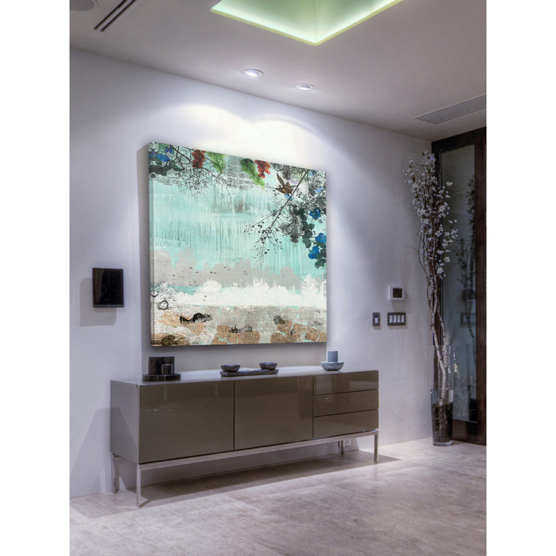 Lost River 1 Piece Wrapped Canvas Painting, 46 cm H x 46 cm W