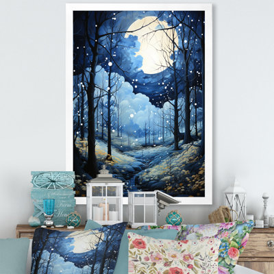 «Sky Celestial Canopy Pastoral I», art mural sur toile