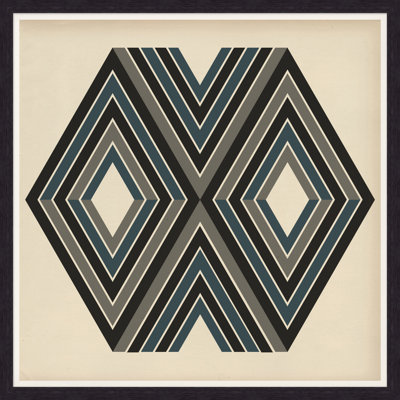 Perplexed 2 ', reproduction d'art graphique encadrée